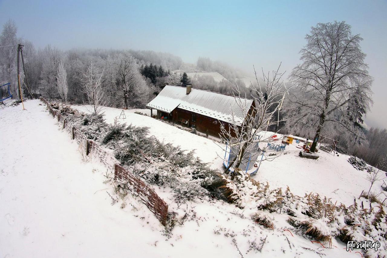 Chata Z Bali -Domek W Gorach ,,Filipkowy Raj"- Limanowa Nowy Sacz Beskidy Krakow Villa Rozdziele Exterior photo