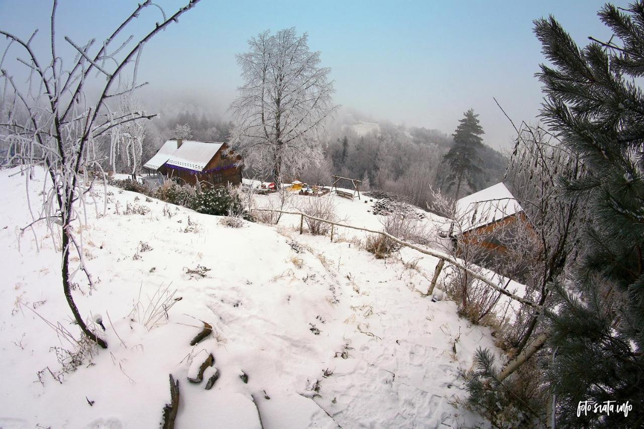 Chata Z Bali -Domek W Gorach ,,Filipkowy Raj"- Limanowa Nowy Sacz Beskidy Krakow Villa Rozdziele Exterior photo